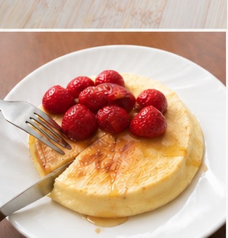 焼いてパンケーキに