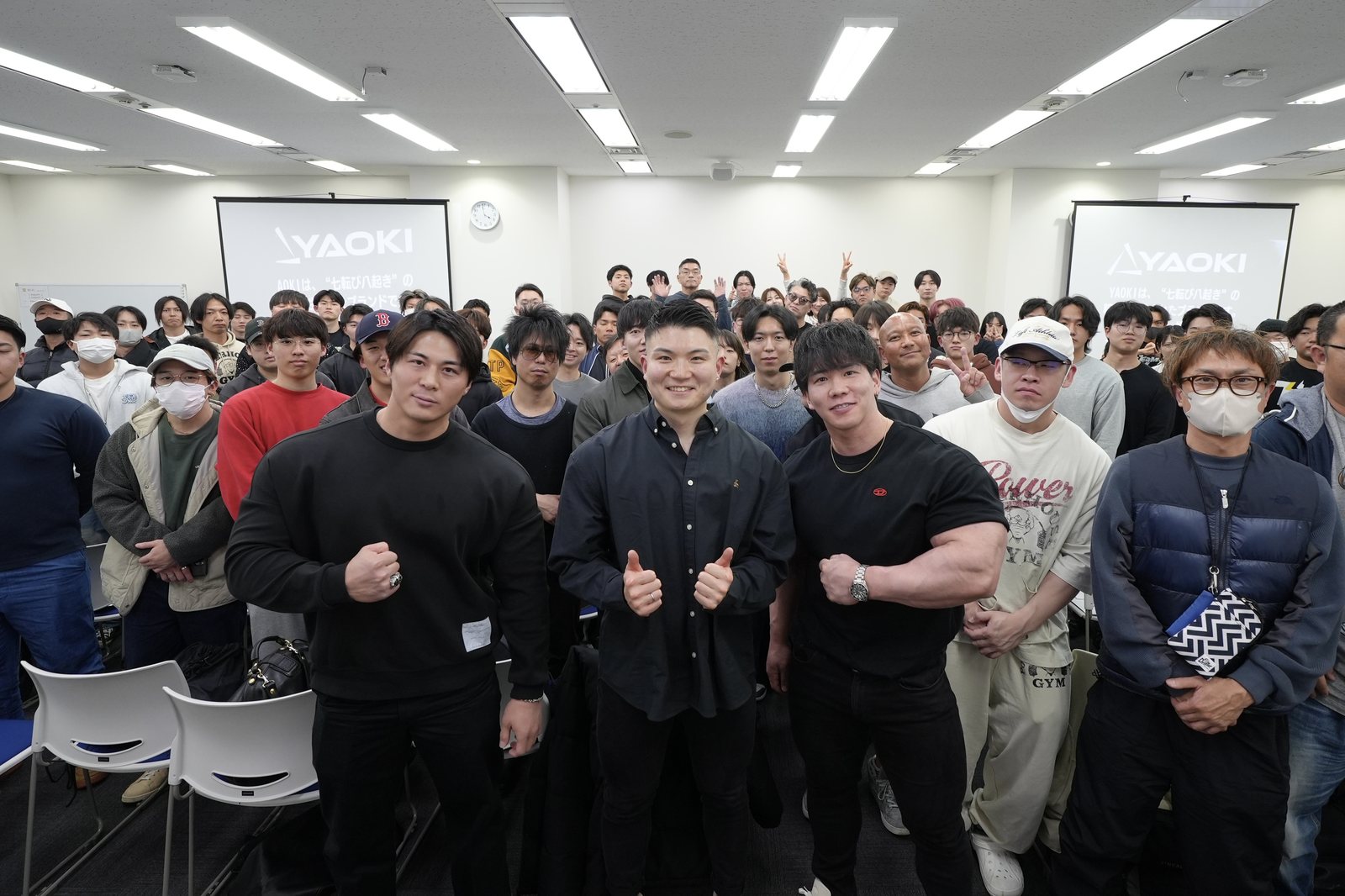 IFBB PRO横川尚隆選手・上里譲選手のコラボセミナーを開催しました